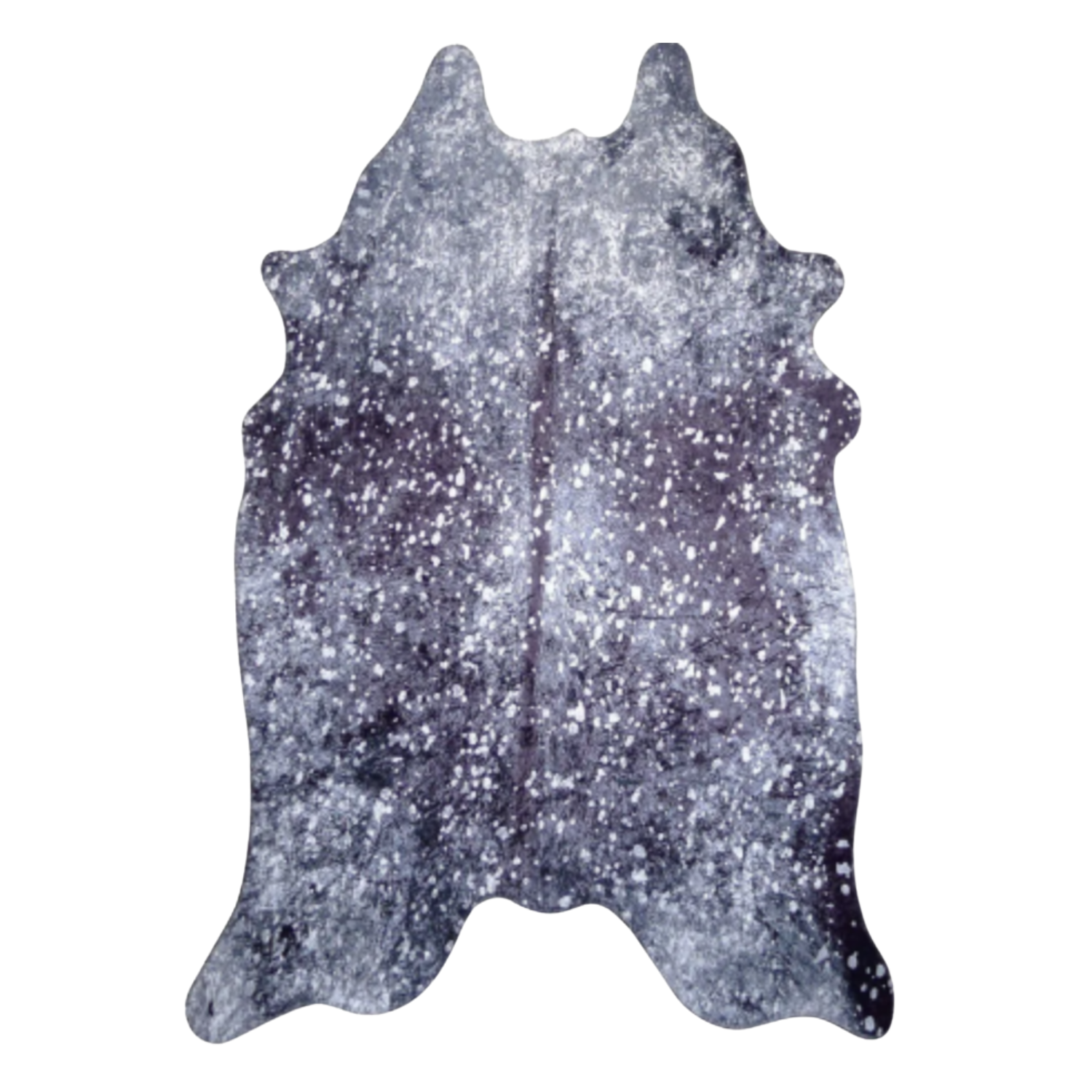 METALLIC VEGAN FAUX HIDE GRAY