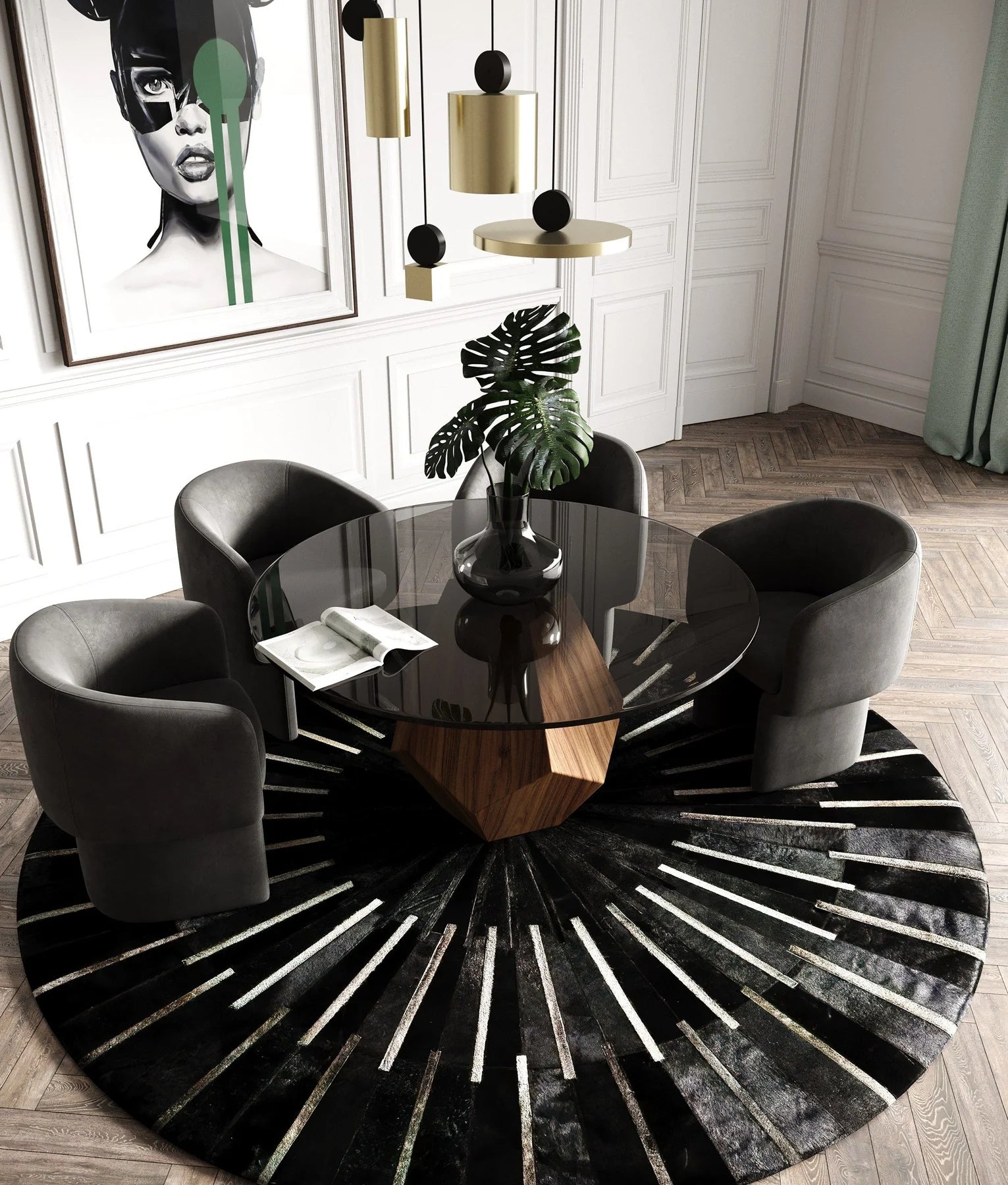 TAPETE PATCHWORK PCH216 ROUND