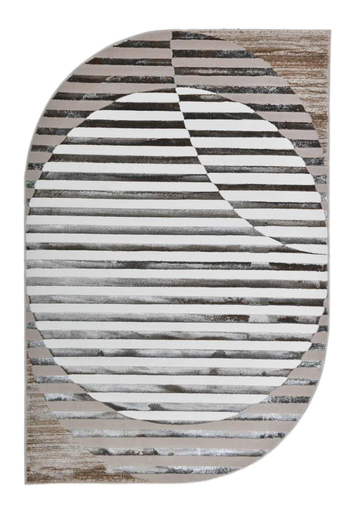 De nuestra colección POLAR: Este tapete colores marrones y patrones a rayas, elaborado con hilo de poliéster brillante de alta calidad, aporta suavidad, estilo y un sutil brillo que realza cualquier espacio. Su diseño contemporáneo y textura confortable lo convierten en una pieza funcional y decorativa para el hogar.

Características:

Tejido a máquina.
Hilo de poliéster brillante de alta calidad.
Textura suave al tacto.
Reverso de algodón para mayor resistencia y durabilidad.
Diseño plegable para fácil alm