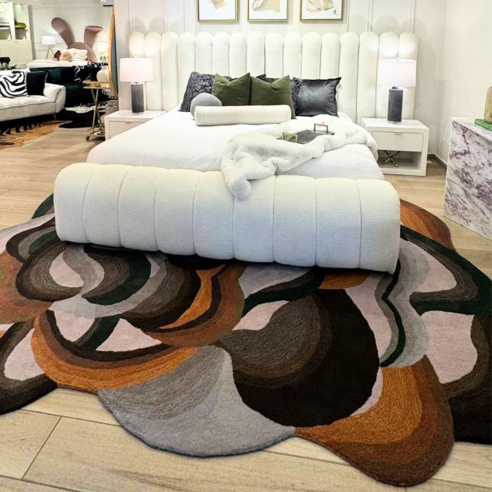 TAPETE - BELUGA TUFTED DESIGN 54