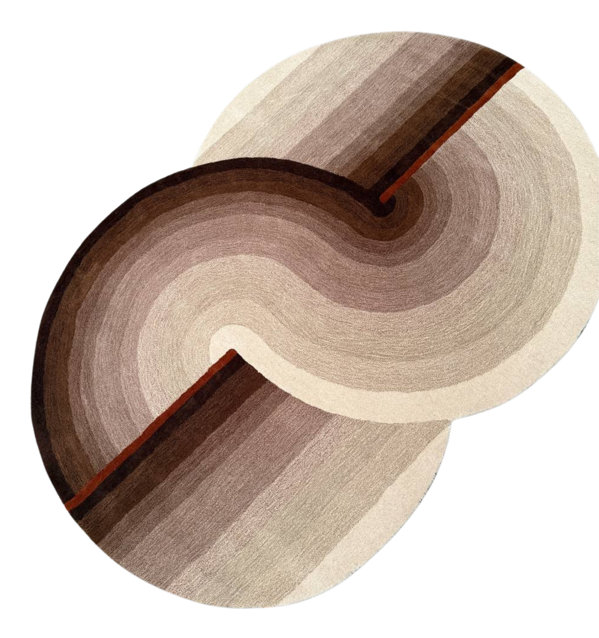 De nuestra colección Premium Hand Tufted: Este tapete en tonos beige y crema, con café, es ideal para cualquier espacio.&nbsp;Cada tapete es una pieza artesanal única, hecha completamente a mano con materiales premium y un proceso que puede tomar hasta 3 meses, reflejando dedicación, detalle y exclusividad en cada fibra.

Características:

Hecho a mano.
Base de algodón.
70% lana de Nueva Zelanda, 30% viscosa.
Hecho en India.&nbsp;