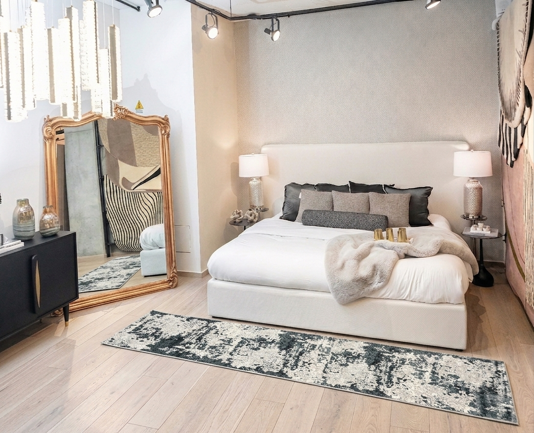 Suave al tacto y lo suficientemente acogedor, con un diseño geométrico de rombos y triángulos&nbsp;&nbsp;fácil de combinar con cualquier decoración interior del hogar, adaptable a su&nbsp;&nbsp;sala de estar, oficina, habitación de invitados u otro espacio de su hogar.&nbsp;


Este diseño ofrece un aspecto sofisticado y toda la comodidad, además de ser resistente a la decoloración. Disfrute de una agradable sensación al caminar y aporte estilo a sus muebles.

Características:

100% polipropileno
Respaldo su
