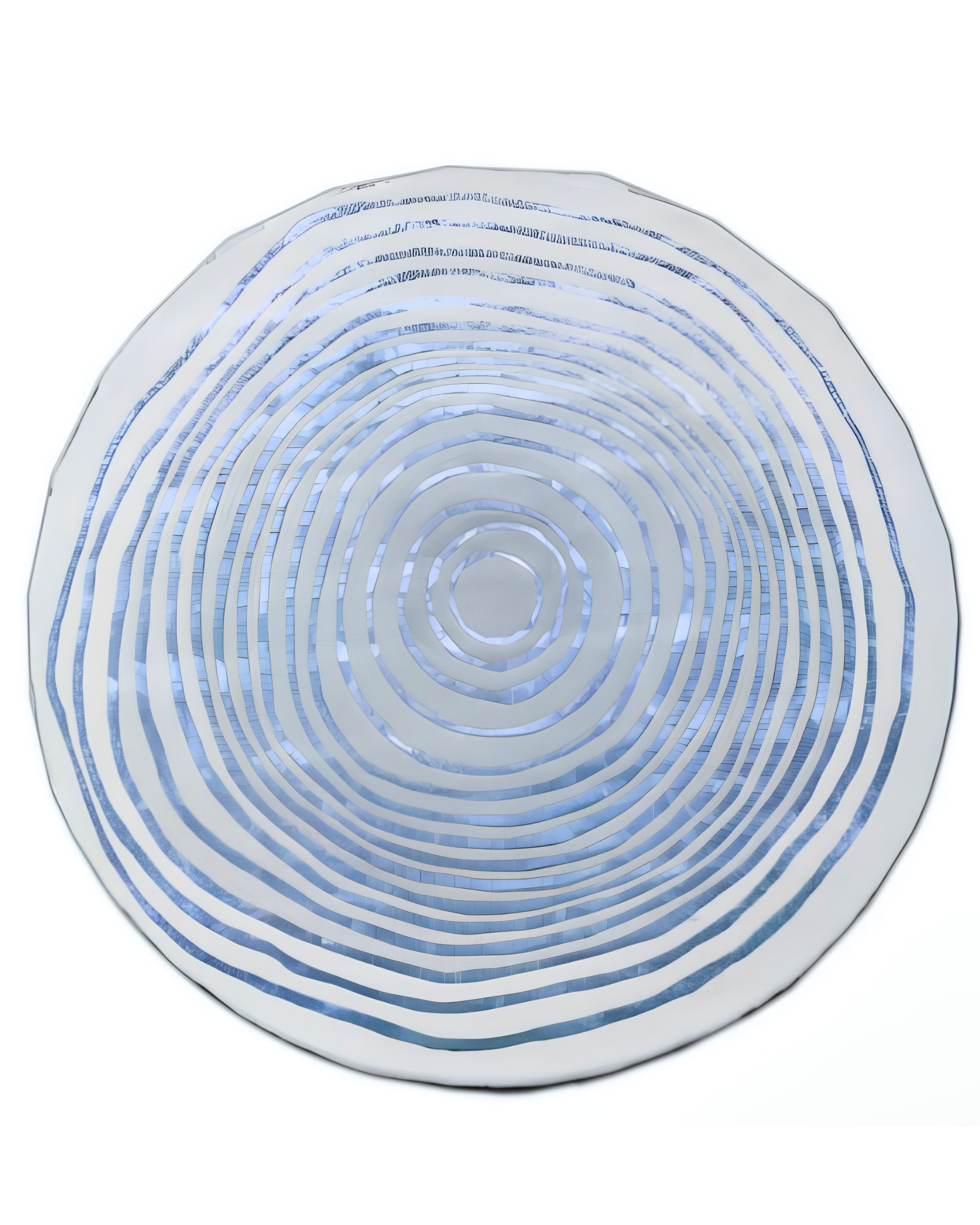 TAPETE HAND TUFTED CR-2403-27-B GREY BLUE
